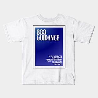 Angel Number 333: Guided Ascension Kids T-Shirt